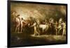 Phaëton sollicitant d'Apollon la conduite du Soleil-Benjamin West-Framed Giclee Print