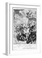 Phaeton Struck Down by Jupiter's Thunderbolt, 1655-Michel de Marolles-Framed Giclee Print