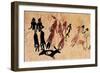 Phallic Dance, from La Roca Dels Moros, El Cogul, Les Garrigues-null-Framed Giclee Print