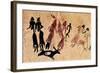 Phallic Dance, from La Roca Dels Moros, El Cogul, Les Garrigues-null-Framed Giclee Print