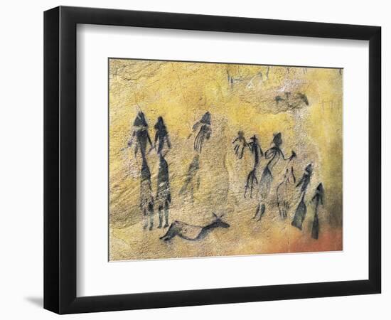 Phallic Dance-null-Framed Art Print