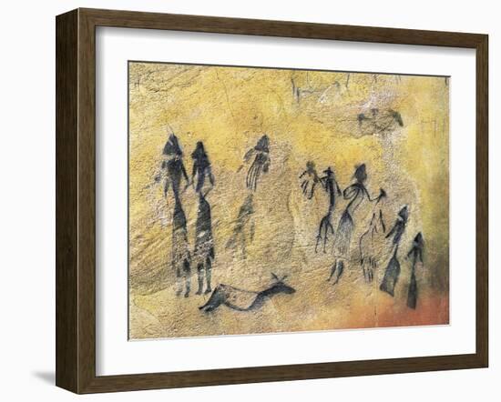 Phallic Dance-null-Framed Art Print