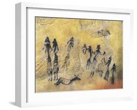 Phallic Dance-null-Framed Art Print