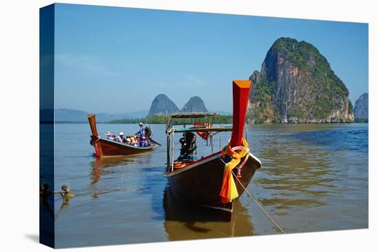 Phang Nga Bay, Ao Phang Nga Bay National Park, Krabi Province, Thailand, Southeast Asia, Asia-null-Stretched Canvas