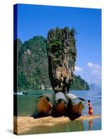 Phangnga Bay, James Bond Island, Phuket, Thailand-Steve Vidler-Stretched Canvas