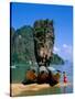 Phangnga Bay, James Bond Island, Phuket, Thailand-Steve Vidler-Stretched Canvas