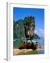 Phangnga Bay, James Bond Island, Phuket, Thailand-Steve Vidler-Framed Photographic Print