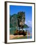 Phangnga Bay, James Bond Island, Phuket, Thailand-Steve Vidler-Framed Photographic Print