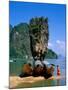 Phangnga Bay, James Bond Island, Phuket, Thailand-Steve Vidler-Mounted Photographic Print