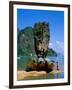 Phangnga Bay, James Bond Island, Phuket, Thailand-Steve Vidler-Framed Photographic Print