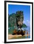 Phangnga Bay, James Bond Island, Phuket, Thailand-Steve Vidler-Framed Photographic Print