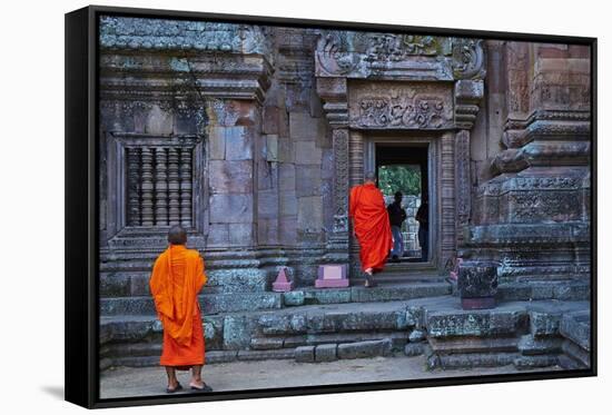 Phanom Rung Temple, Khmer Temple from the Angkor Period, Buriram Province, Thailand-null-Framed Stretched Canvas