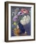 Phantasieblumen Und Anemonen-Odilon Redon-Framed Giclee Print