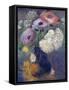 Phantasieblumen Und Anemonen-Odilon Redon-Framed Stretched Canvas