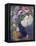 Phantasieblumen Und Anemonen-Odilon Redon-Framed Stretched Canvas