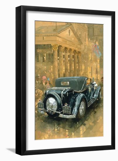 Phantom in the Haymarket-Peter Miller-Framed Giclee Print