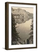 Phantom Lake, Crater Lake, Oregon-null-Framed Art Print