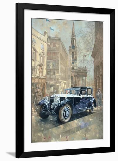 Phantom Near Trafalgar Square-Peter Miller-Framed Giclee Print