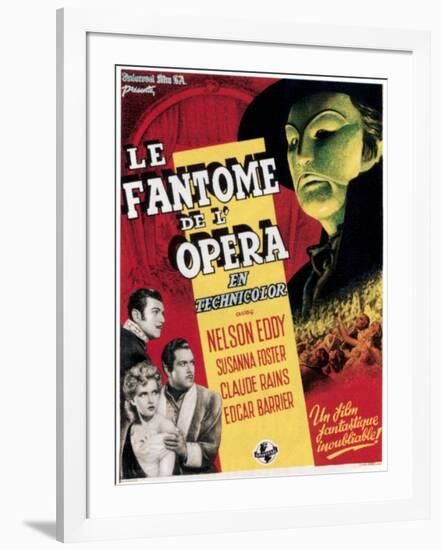 Phantom of the Opera, (aka Le Fantome De L'Opera), 1943-null-Framed Art Print