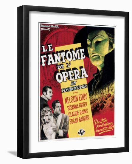 Phantom of the Opera, (aka Le Fantome De L'Opera), 1943-null-Framed Art Print