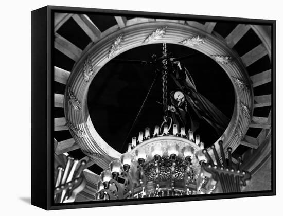 Phantom Of The Opera, Claude Rains, 1943, Chandelier-null-Framed Stretched Canvas