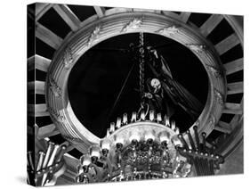 Phantom Of The Opera, Claude Rains, 1943, Chandelier-null-Stretched Canvas