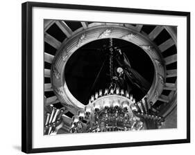 Phantom Of The Opera, Claude Rains, 1943, Chandelier-null-Framed Photo