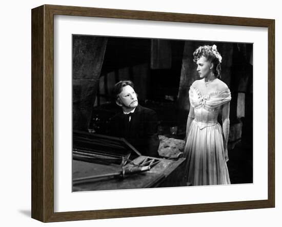 Phantom Of The Opera, Claude Rains, Susannah Foster, 1943-null-Framed Photo