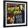 Phantom of the Opera, Nelson Eddy, Susanna Foster, Claude Rains, 1943-null-Framed Art Print