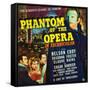 Phantom of the Opera, Nelson Eddy, Susanna Foster, Claude Rains, 1943-null-Framed Stretched Canvas