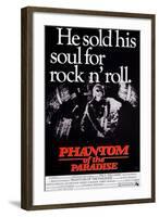 Phantom of the Paradise, William Finley (As the Phantom), 1974-null-Framed Art Print