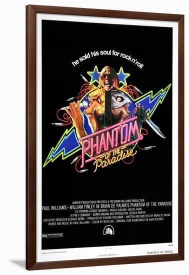 Phantom of the Paradise-null-Framed Art Print