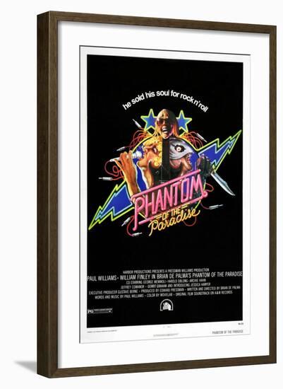 Phantom of the Paradise-null-Framed Art Print