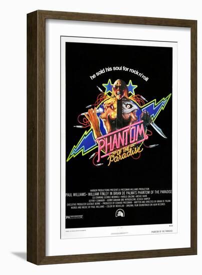 Phantom of the Paradise-null-Framed Art Print