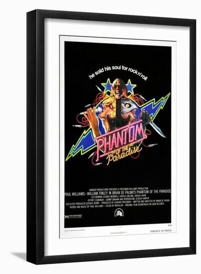 Phantom of the Paradise-null-Framed Art Print