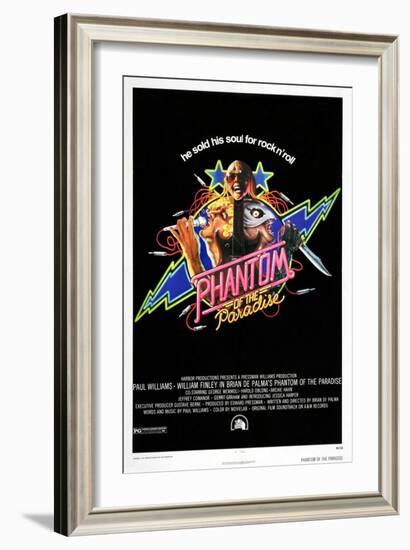 Phantom of the Paradise-null-Framed Art Print