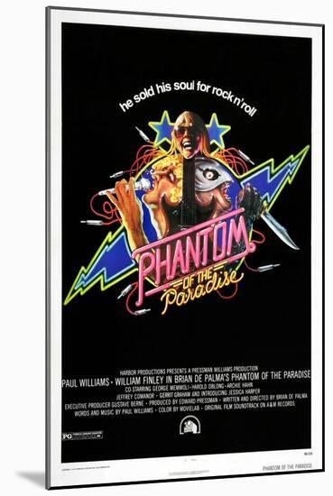 Phantom of the Paradise-null-Mounted Premium Giclee Print