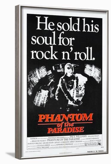 Phantom of the Paradise-null-Framed Art Print