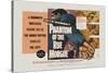 Phantom of the Rue Morgue, UK Movie Poster, 1954-null-Stretched Canvas