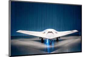 Phantom Ray unmanned aircraft-null-Mounted Art Print