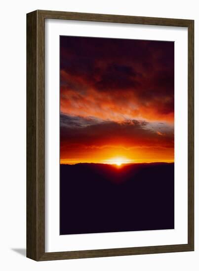 Phantom Red Dawn - Epic Moody Abstract Nature-Vincent James-Framed Photographic Print
