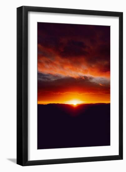 Phantom Red Dawn - Epic Moody Abstract Nature-Vincent James-Framed Photographic Print