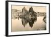 Phantom Ship, Crater Lake, Oregon-null-Framed Art Print