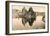 Phantom Ship, Crater Lake, Oregon-null-Framed Art Print