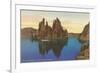 Phantom Ship, Crater Lake, Oregon-null-Framed Premium Giclee Print