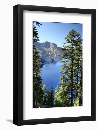 Phantom Ship Rock Formation-Steve Terrill-Framed Photographic Print