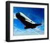 Phantom Works Spaceplane-null-Framed Art Print