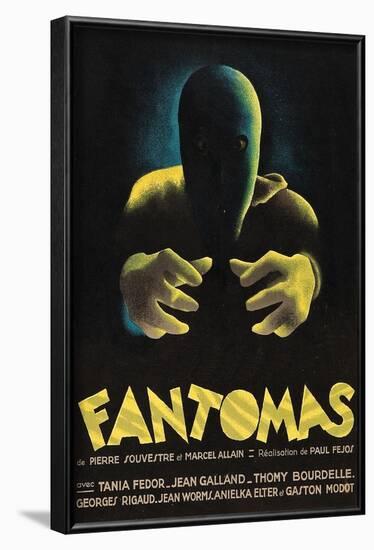Phantoms "Fantomas"-null-Framed Art Print