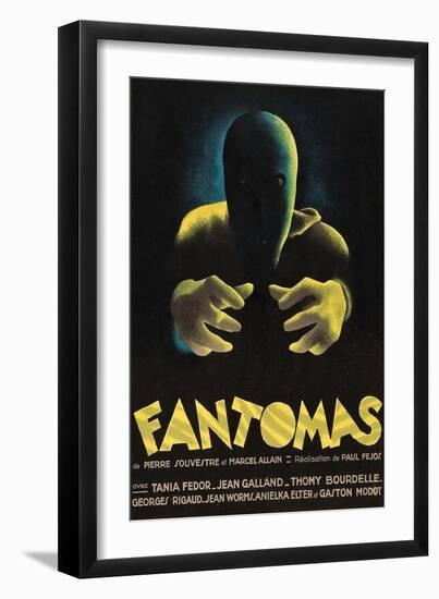 Phantoms "Fantomas"-null-Framed Art Print