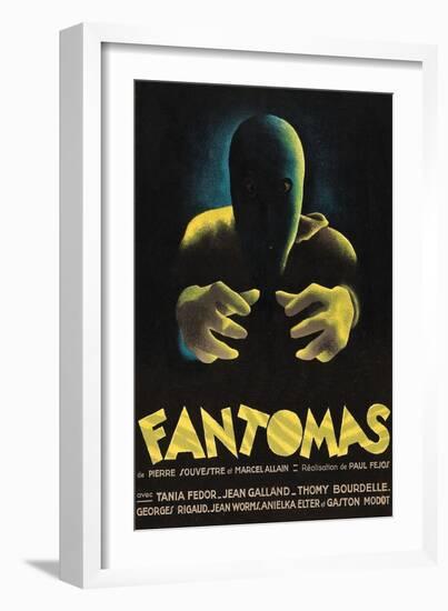 Phantoms "Fantomas"-null-Framed Art Print